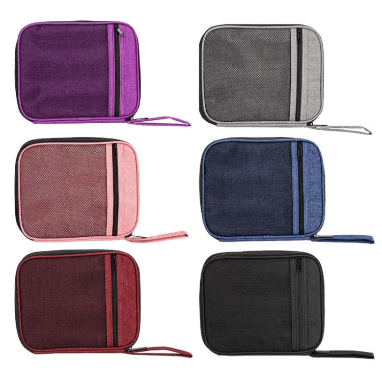 Strap Data Cable Portable Mesh Bag Portable Storage Bag For Apple Watch(Black)