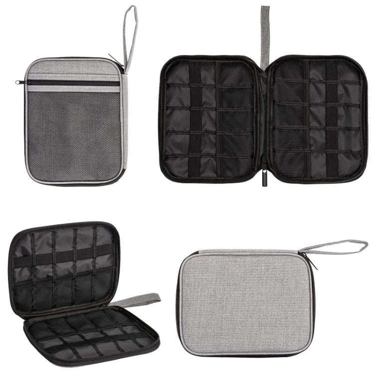 Strap Data Cable Portable Mesh Bag Portable Storage Bag For Apple Watch(Black)