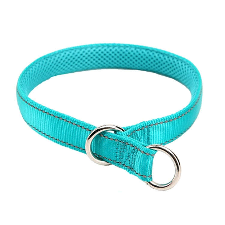 Nylon Reflective Filament P Chain Adjustable Size Collar(Green)