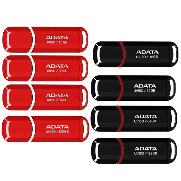 ADATA UV150 High Speed USB3.1 Business USB Flash Drive, Capacity: 128GB(Black)