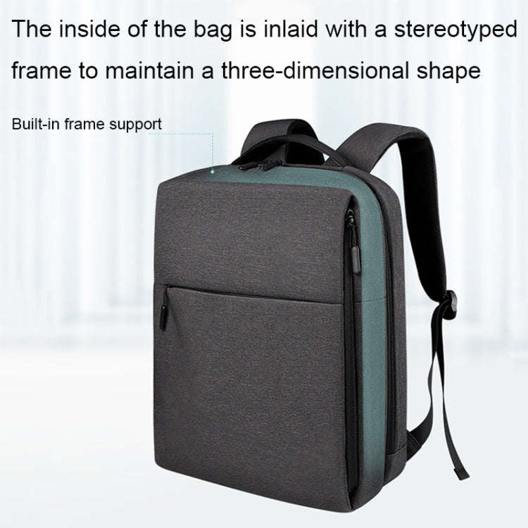 SJ08 Business Large Capacity Laptop Bag(Elegant Gray)
