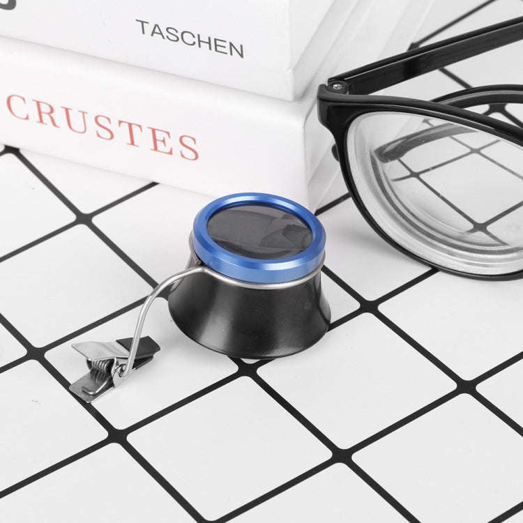 20X Clip On Eyeglass Magnifier Watch Repair Tool Loupes Magnifying Lens