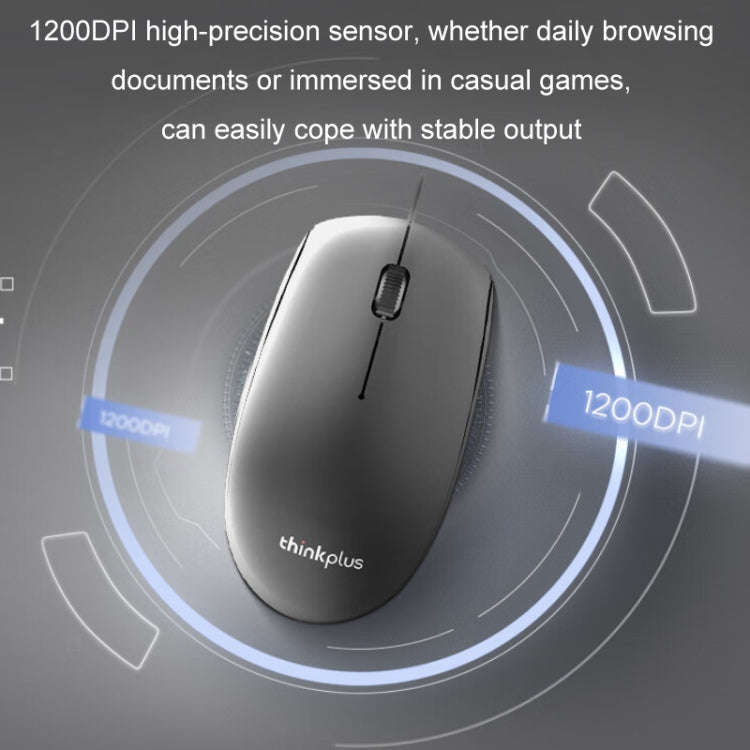 Lenovo Thinkplus USB Wired Office Keyboard And Mouse Set(KM130 Pro)