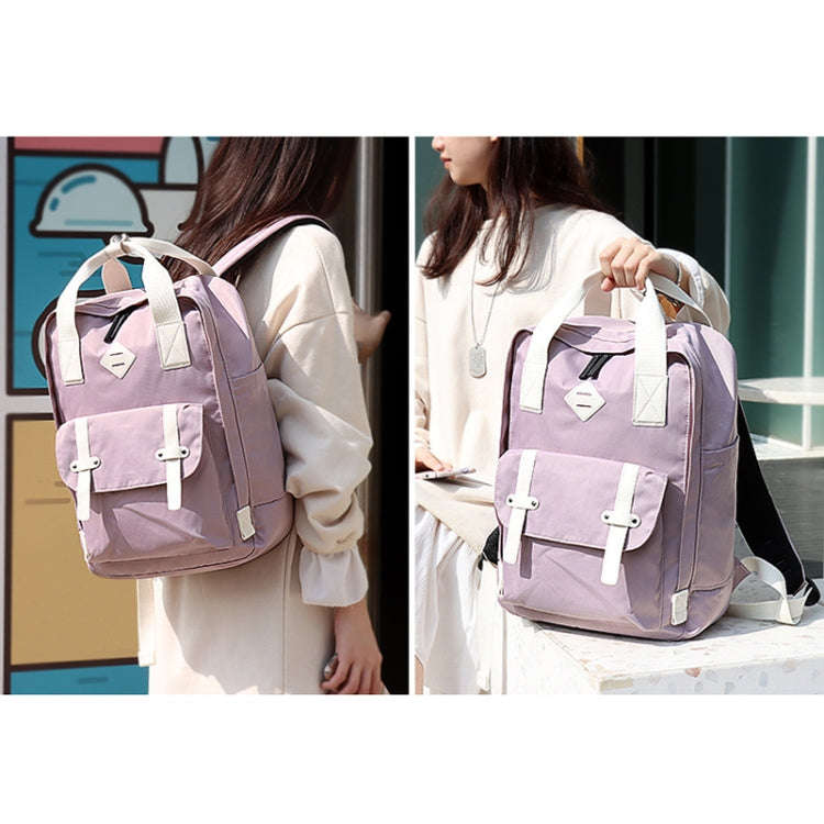 SJ05 Multifunctional Waterproof Laptop Bag, Size: 13 inch-15.6 inch(Khaki)