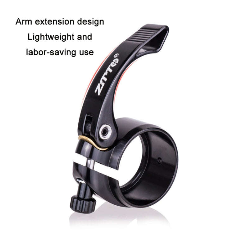 ZTTO Folding Bicycle Seatpost Clamp Retrofit Accessories, Color: 39.8mm (Red)