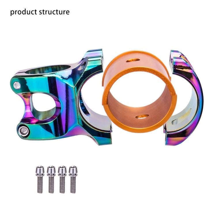 ZTTO Mountain Bike CNC Colorful Hollow Aluminum Alloy Short Riser(35mm)