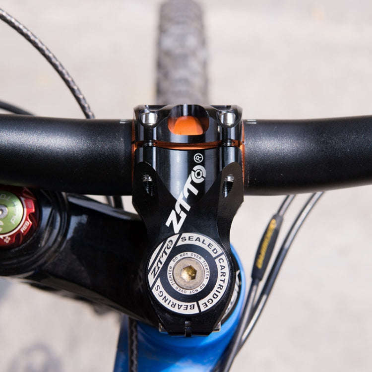 ZTTO Bicycle Handlebar Hollow 0 Degree Short Riser(Red)