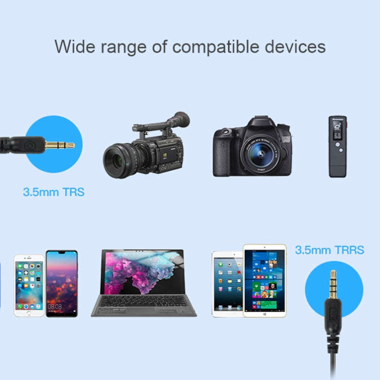 SYNCO Camera Phone Recording Microphone, Spec: MIC-M2S