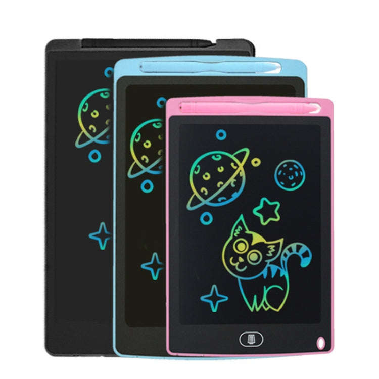 LCD Writing Board Children Hand Drawn Board, Specification: 8.5 inch Colorful (Light Pink)