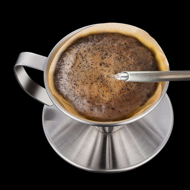 Double-layer Stainless Steel Pour-over Coffee Filter, Size: Small