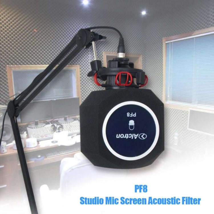 Alctron PF8 Studio Mic Screen Acoustic Filter Recording Microphone Noise Reduction Wind Screen