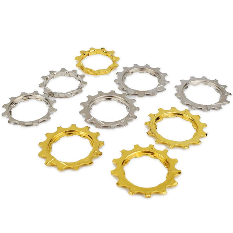 VG Sports Bike Lightweight Wear -Resistant Freewheel Patches, Style: 10 Speed 13T (Silver)