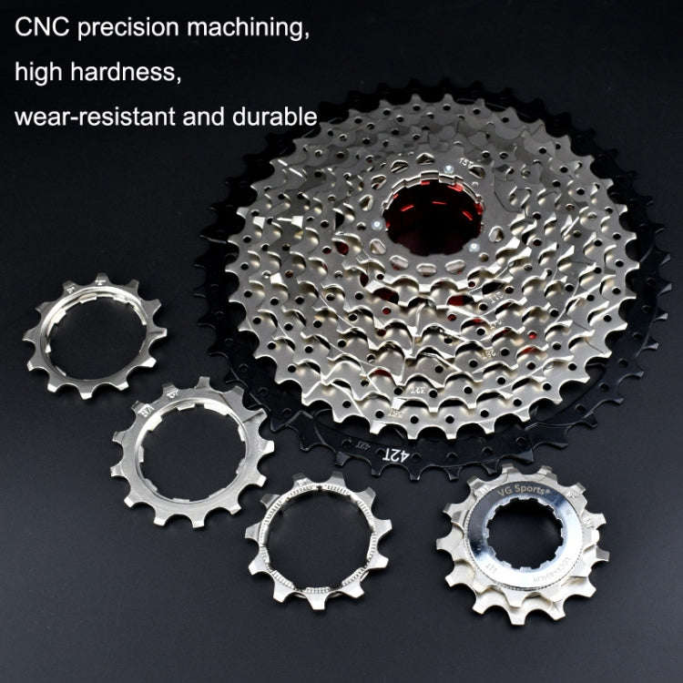VG Sports Bike Lightweight Wear -Resistant Freewheel Patches, Style: 10 Speed 13T (Silver)