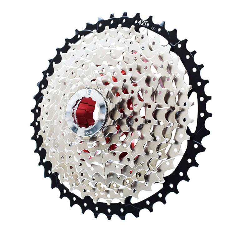 VG Sports Split Mountain Bike Lightweight Cassette Flywheel, Style: 11 Speed 42T (Silver)