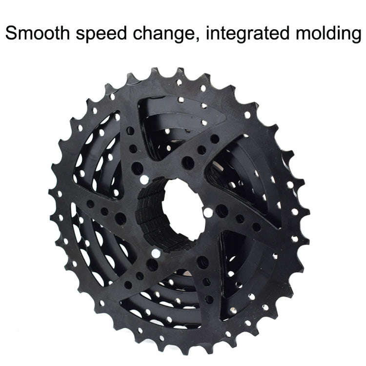 VG Sports Z3316 8 Speed 32T Cassette Shifting Bicycle Flywheel(Black)