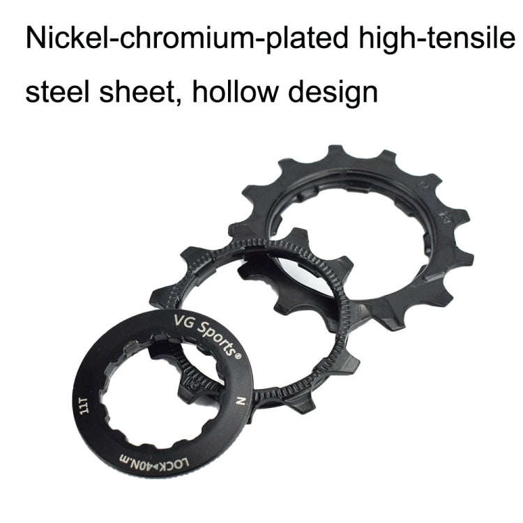 VG Sports Z3316 8 Speed 32T Cassette Shifting Bicycle Flywheel(Black)