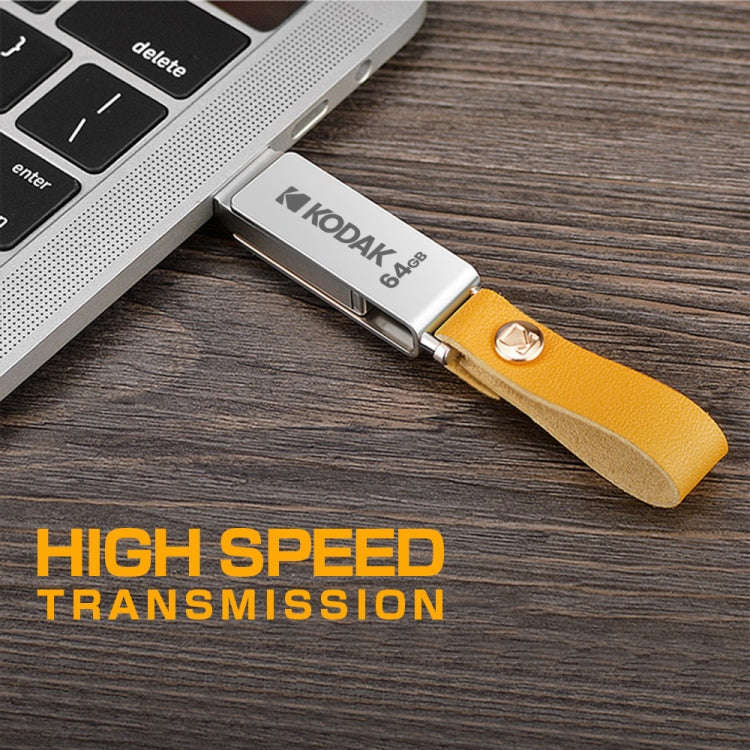Kodak K243C 2 In 1 Type-C/USB-C + USB3.1 High-speed Transfer U disk, Capacity: 64GB