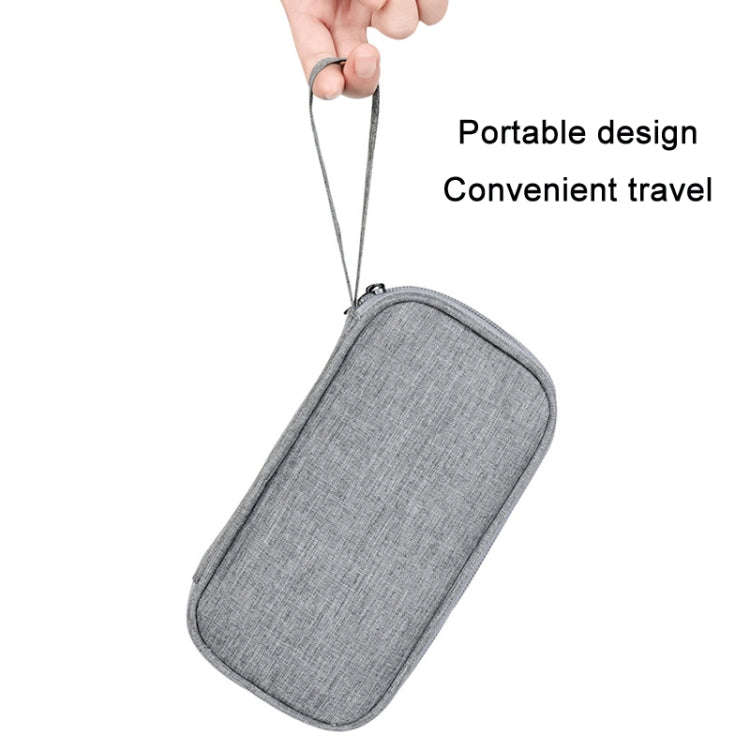 Power Hard Drive Digital Accessories Dustproof Storage Bag, Style: Power Bank Bag (Blue)