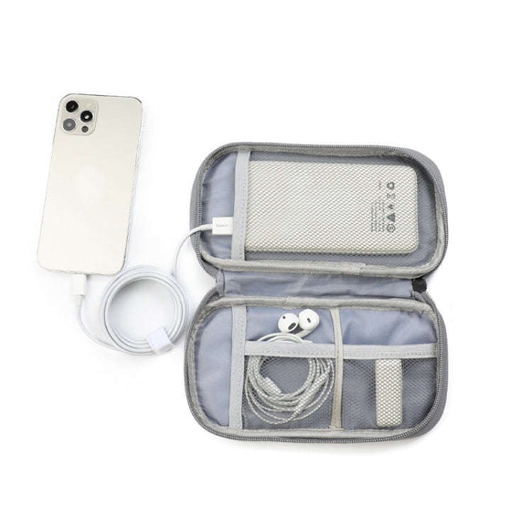 Power Hard Drive Digital Accessories Dustproof Storage Bag, Style: Power Bank Bag (Blue)