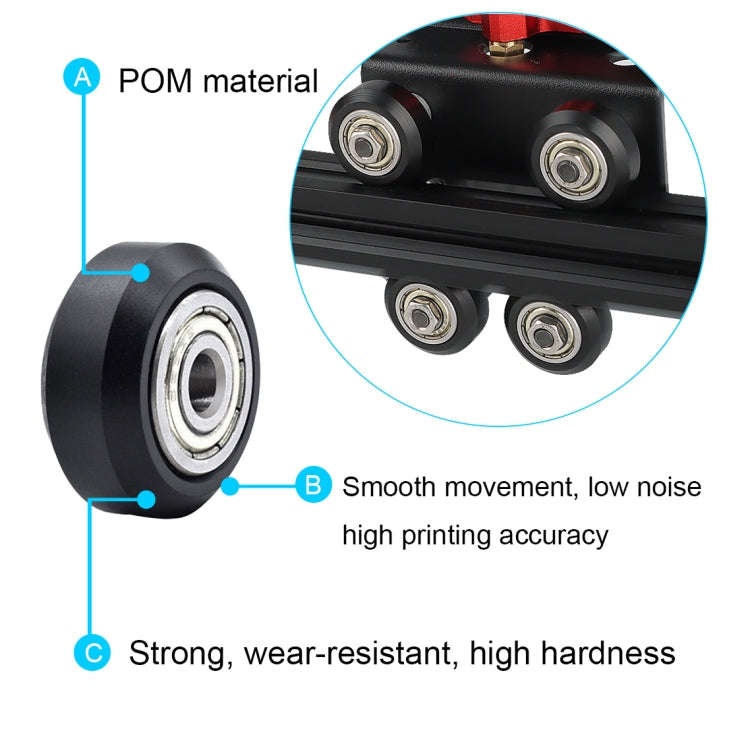 3D Printer Extruder Retrofit Kit For Ender3/CR10, Style: Installation Board