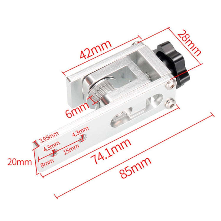 3D Printer Accessories Synchronize Band Stretching Adjustment Fixed Tight Device(Silver)