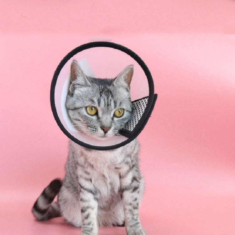 Pet Protective Headgear Cat And Dog Anti-Bite Collar After Cosmetic And Operation, Size: No.6/11cm