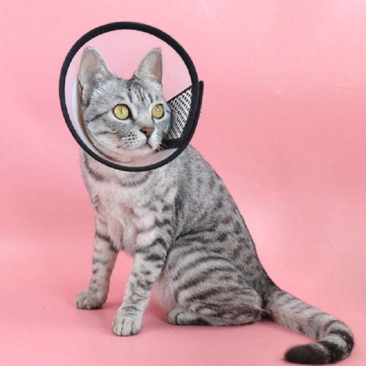 Pet Protective Headgear Cat And Dog Anti-Bite Collar After Cosmetic And Operation, Size:No.3/13cm