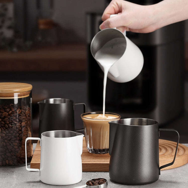 304 Stainless Steel Coffee Pot with Scale, Spec: 350ml (Retro Beak)