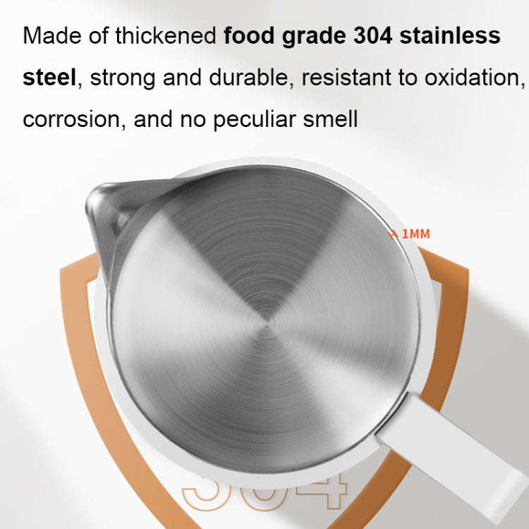 304 Stainless Steel Coffee Pot with Scale, Spec: 350ml (Retro Beak)