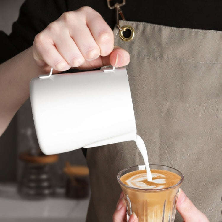 304 Stainless Steel Coffee Pot with Scale, Spec: 350ml (Retro Beak)