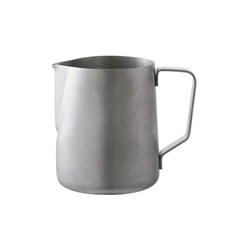 304 Stainless Steel Coffee Pot with Scale, Spec: 600ml (Retro Beak)