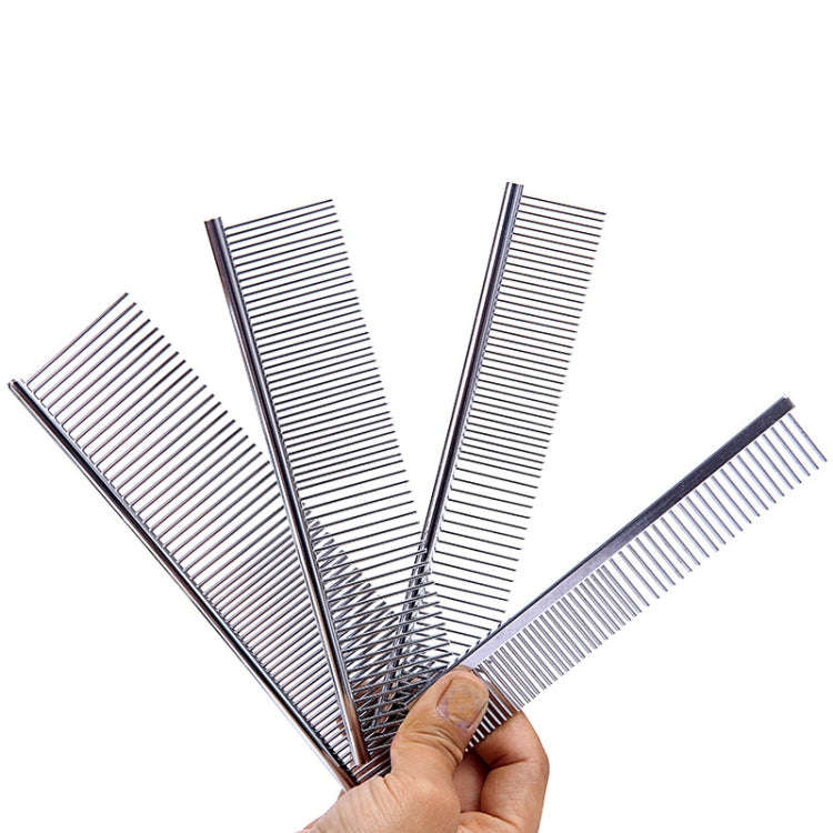 Stainless Steel Pet Comb Pet Hair Comb, Specification: XS