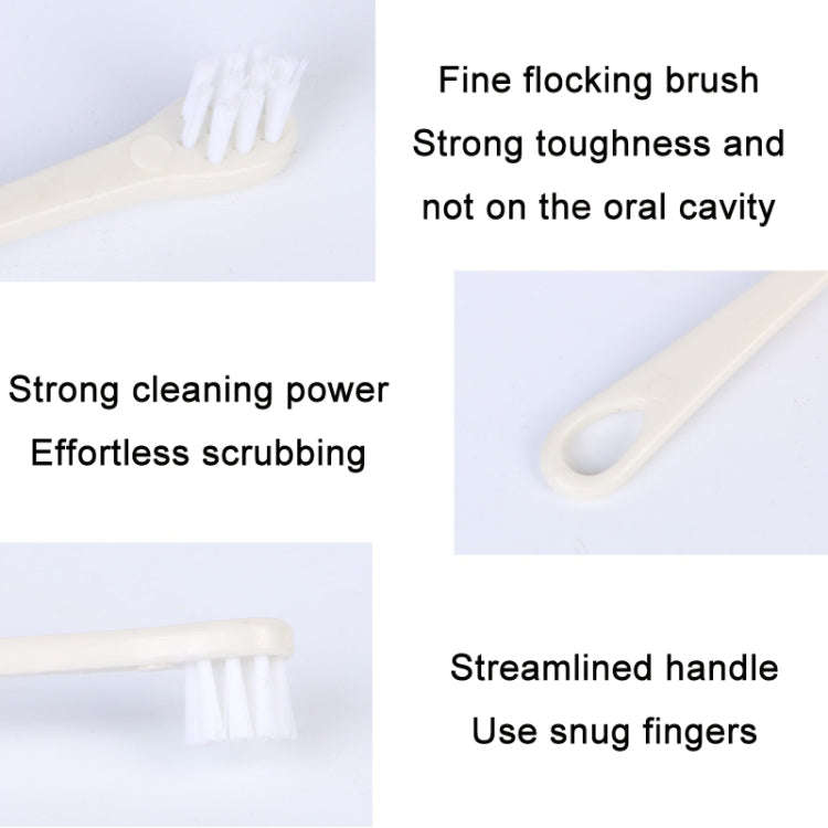 3 PCS Pet Soft Gum Protection Toothbrush Oral Cleaning Supplies(Random Color Delivery)