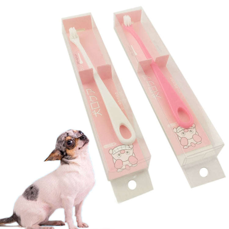 3 PCS Pet Soft Gum Protection Toothbrush Oral Cleaning Supplies(Random Color Delivery)