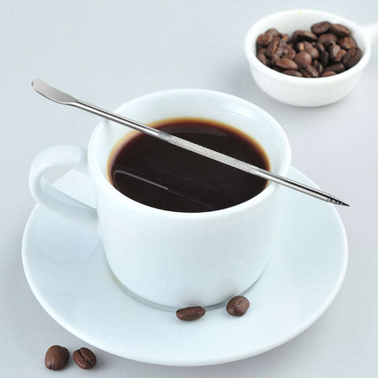 CC-608 304 Stainless Steel Coffee Stick Flower Needle(OPP Packaging)