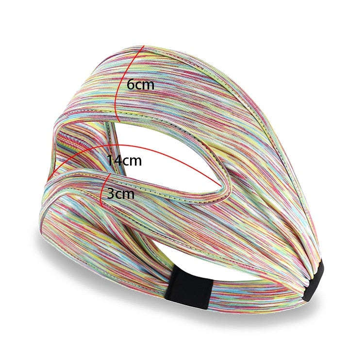 VR Glasses Head-mounted Breathable Sweat-proof Eye Mask(Colorful)