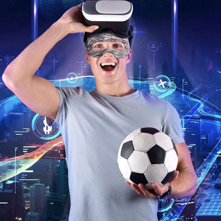 VR Glasses Head-mounted Breathable Sweat-proof Eye Mask(Colorful)