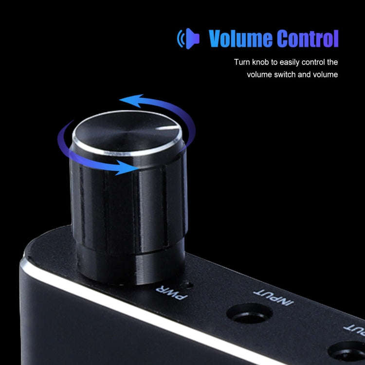 Portable Bass Adjustable Headphone Amplifier