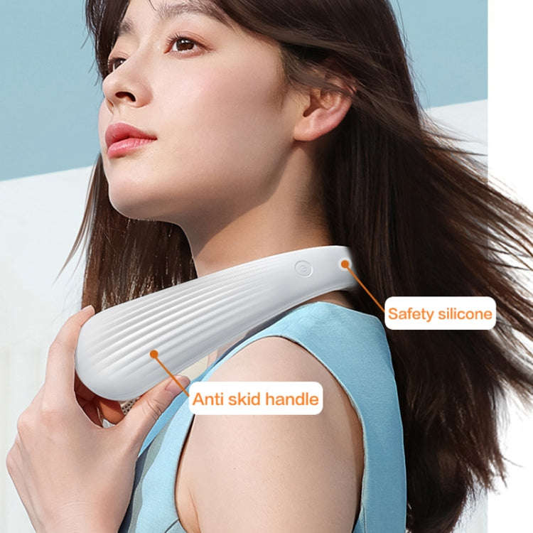 Lazy Hanging Neck Fan Bladeless Silent Sports Fan,Model: T36 Black 3000 mAh