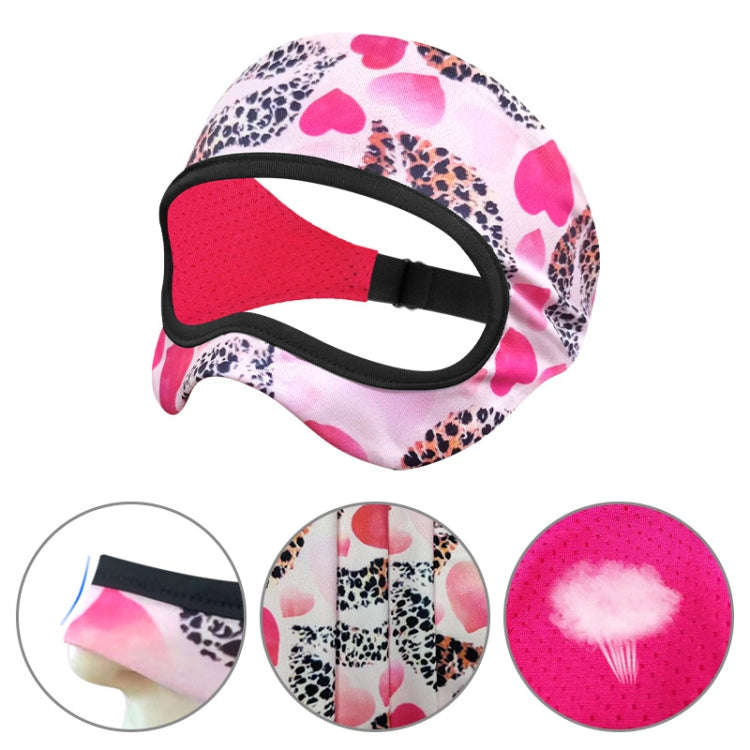 VR Glasses Sweatproof Breathable Eye Mask(Love Flower)