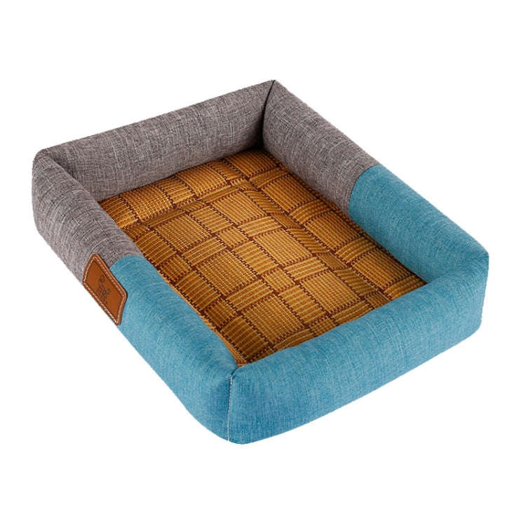 YD-XD03 Summer Pet Breathable Cooler Mat Pet Bed, Size: 40x30cm(Gray Blue)