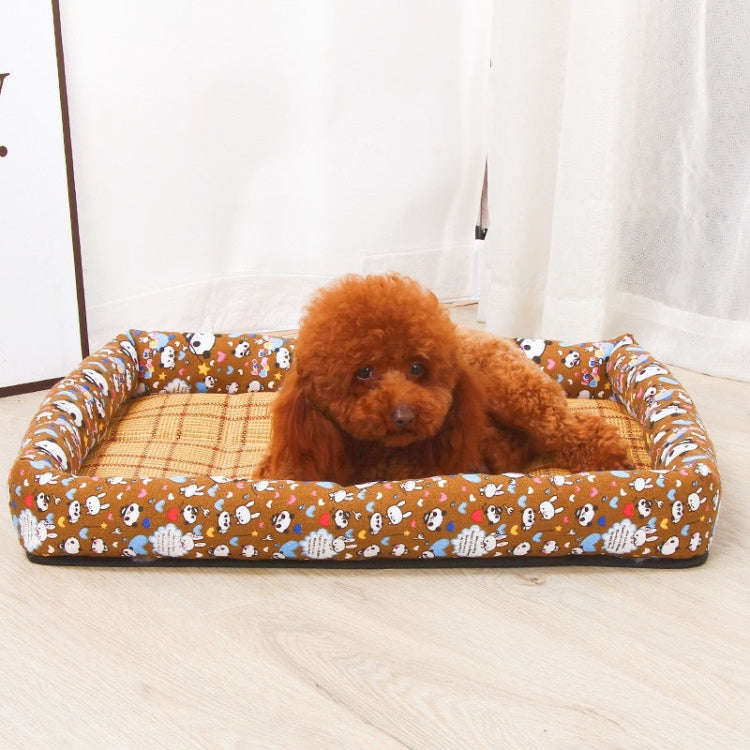 YD-XD03 Summer Pet Breathable Cooler Mat Pet Bed, Size: 40x30cm(Gray Blue)