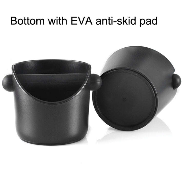 Coffee Knocking Grounds Bucket Waste Grounds Basin Grounds Box, Style:, Color: A Model (Black)