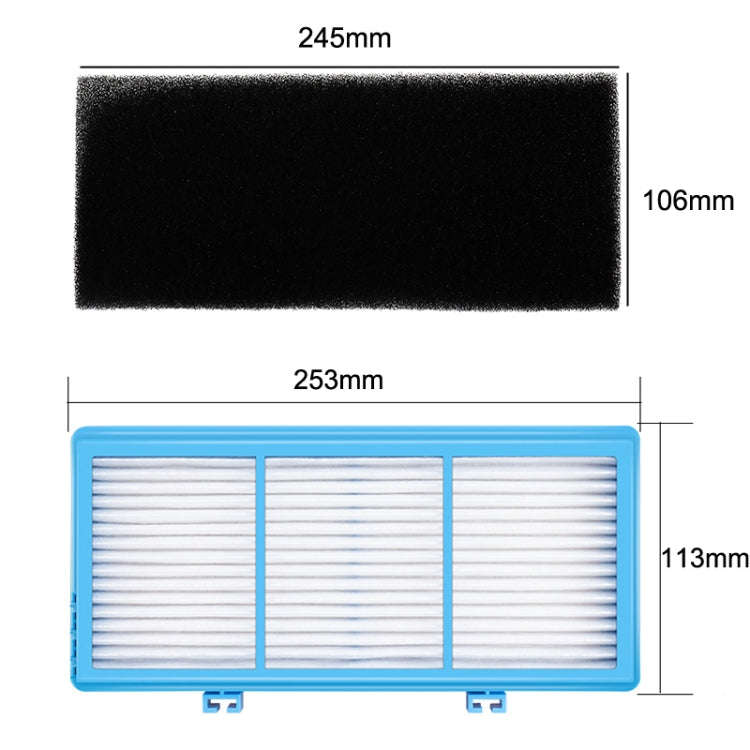 For Holmes Aer1 HAPF30AT Air Purifier HEPA Filter + Filter Cotton