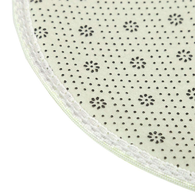 Autumn And Winter Pet Warm Bed Round Pet Pad, Specification: S(Sky Blue)