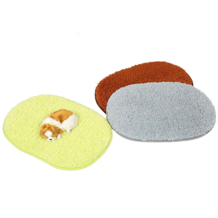 Pet Deep Sleep Plush Pad Pet Bed, Specification: 80x160cm(Khaki)