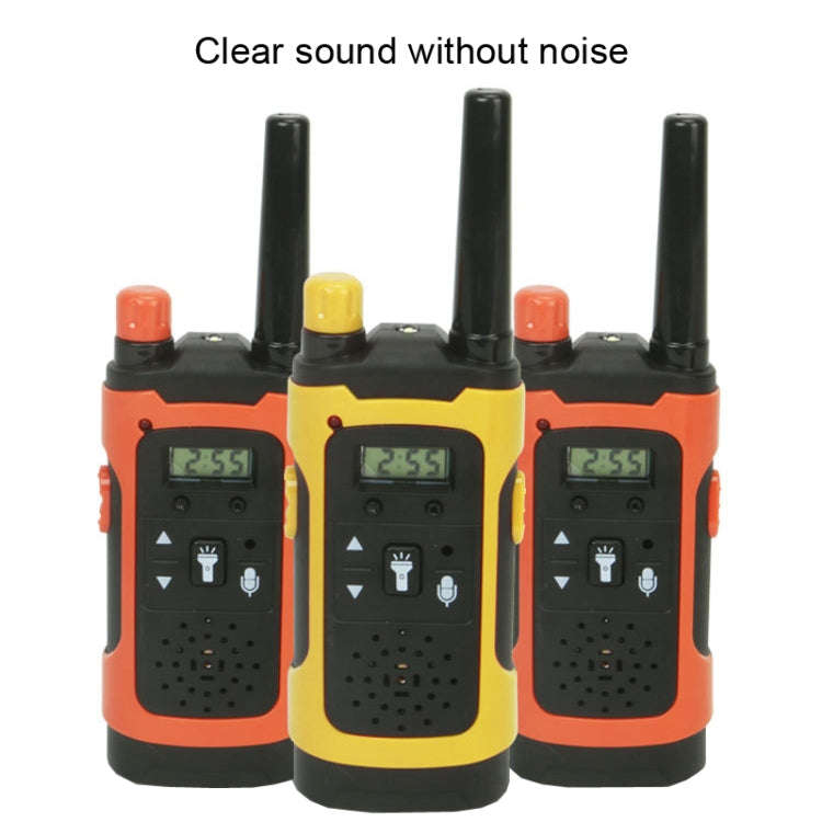Children Walkie-talkie Remote Wireless Call  Parent-child Interactive Toy Phone(Yellow)