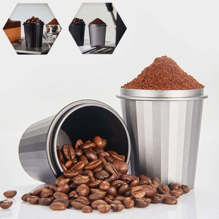 Coffee Machine Powder Cup Sieve Brewing Head Appliance, Color: Silver Gray (51mm)