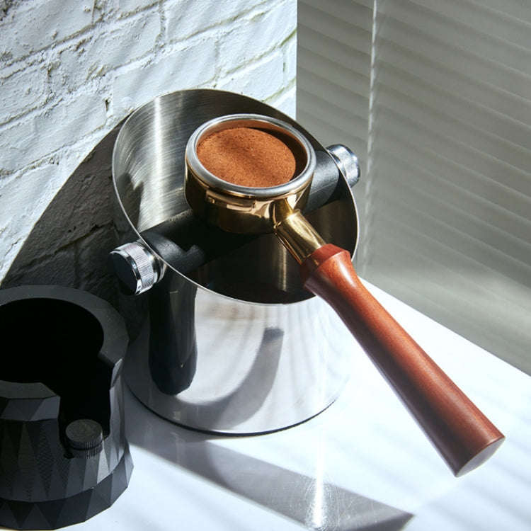Coffee Waste Bin Milk Tea Residue Recycling Powder Box, Color: True Color (Stainless Steel)