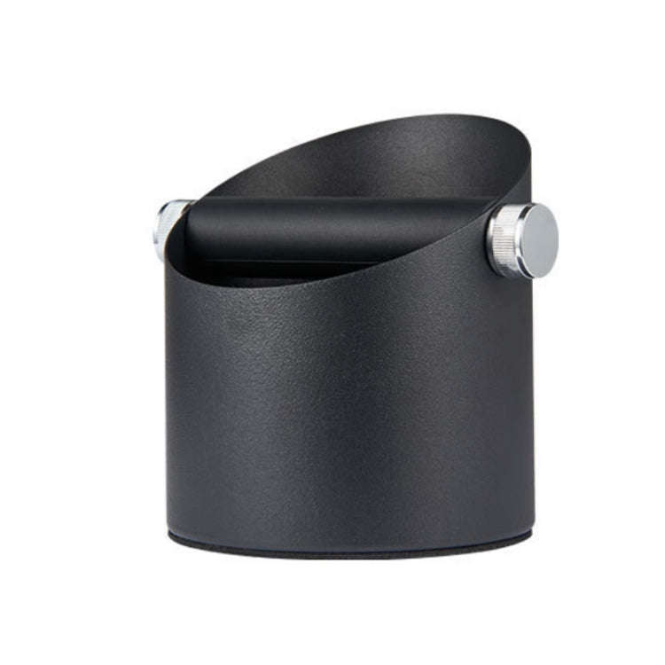 Coffee Waste Bin Milk Tea Residue Recycling Powder Box, Color: Black (45 Steel)